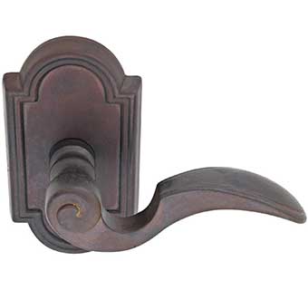 Emtek Napoli Style Bronze Lever Door Handle