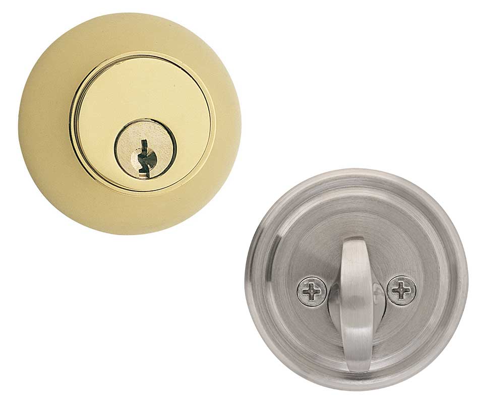 Emtek Regular Brass Deadbolt Door Lock - Shop Security Locks at