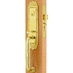 Emtek Regency Brass Mortise Door Lock Set in PVD